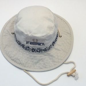 Dorfman Pacific Company Unisex Boonie Chinstrap Hat Handmade Size M 100% Cotton